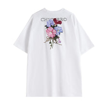 Load image into Gallery viewer, Sicilian men&#39;s 2021 new embroidery printing short-sleeved t-shirt men&#39;s summer handsome and loose ins tide brand compassionate
