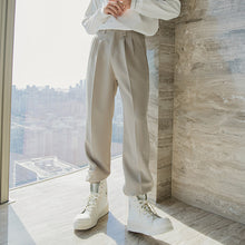 Load image into Gallery viewer, Sicilian men&#39;s autumn casual pants male Korean style trend men&#39;s trousers tide brand loose straight leggings pants
