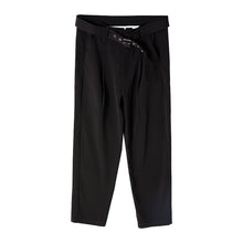 Load image into Gallery viewer, Sicilian men&#39;s autumn black casual pants men&#39;s Korean style trend men&#39;s nine-point loose wide-leg straight-leg pants
