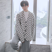 Load image into Gallery viewer, Sicilian men&#39;s loose-fitting two-sided V-neck sweater outer wear autumn casual men&#39;s sweater cardigan jacket trend
