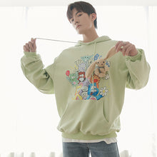 Load image into Gallery viewer, Sicilian men&#39;s three-dimensional rabbit doll men&#39;s autumn jacket cute cartoon print rabbit ears hooded sweater
