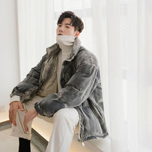 Load image into Gallery viewer, 【Spot quick delivery】Loose bread clothes winter padded clothes men&#39;s casual padded jacket men&#39;s Korean style trend
