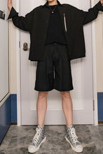 Load image into Gallery viewer, Sicilian men&#39;s casual five-point pants men&#39;s Korean version of the trend loose straight men&#39;s thin black shorts
