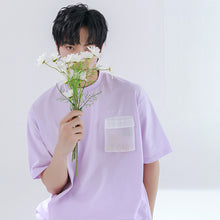 Load image into Gallery viewer, Sicilian men&#39;s summer loose casual t-shirt men&#39;s short-sleeved wild youth design sense niche tops compassionate

