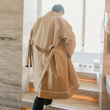 Load image into Gallery viewer, Sicilian men&#39;s Korean style line windbreaker men&#39;s mid-length trendy handsome young men&#39;s casual jacket

