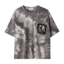 Load image into Gallery viewer, Sicilian men&#39;s summer Hong Kong style half-sleeved men&#39;s trend five-point sleeve loose boys gradient tie-dye short-sleeved t-shirt
