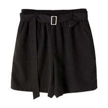 Load image into Gallery viewer, Sicilian men&#39;s fashion brand thin five-point pants casual pants male Korean version of the trend loose men&#39;s black shorts
