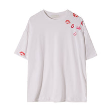 Load image into Gallery viewer, Sicilian men&#39;s summer white short-sleeved men&#39;s tide brand trend men&#39;s loose five-point sleeve design printed t-shirt
