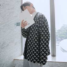 Load image into Gallery viewer, Sicilian men&#39;s loose-fitting two-sided V-neck sweater outer wear autumn casual men&#39;s sweater cardigan jacket trend
