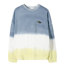 Load image into Gallery viewer, Sicilian Men&#39;s Spring New Tie-dye Contrast Round Neck Long Sleeve Loose Trend Youth Gradient Pullover Sweater
