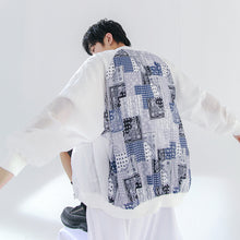 Load image into Gallery viewer, Sicilian men&#39;s 2021 new casual shirt men&#39;s plaid stitching sunscreen shirt summer thin air-conditioned shirt jacket

