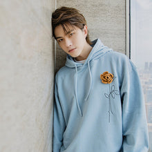 Load image into Gallery viewer, Sicilian men&#39;s autumn casual design sense men&#39;s shirt loose white embroidery hooded sweater men&#39;s trend
