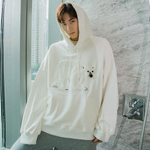 Load image into Gallery viewer, Sicilian men&#39;s new autumn 2020 sweater men&#39;s hooded youth flocking animal print men&#39;s top
