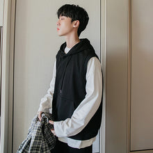 Load image into Gallery viewer, Sicilian Men&#39;s Spring New Loose Korean Trend Casual Pants Plaid Shirt Hooded Sweater Three-piece Set Men
