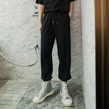 Load image into Gallery viewer, Sicilian men&#39;s autumn thin casual pants men&#39;s Korean version of the trend of men&#39;s nine-point loose straight leggings pants
