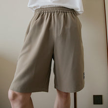 Load image into Gallery viewer, Sicilian men&#39;s casual shorts men&#39;s summer Korean version of the trend of loose outer wear men&#39;s straight suit five-point pants
