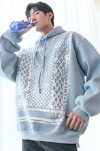 Load image into Gallery viewer, Sicilian Men&#39;s Korean Long Sleeve Print Trend Loose Fashion Handsome Hooded Sweater New Autumn 2020
