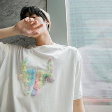 Load image into Gallery viewer, Sicilian men&#39;s casual short-sleeved t-shirt men&#39;s round neck 2021 new summer tide brand ins printing loose compassionate shirt
