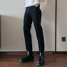 Load image into Gallery viewer, Sicilian men&#39;s spring and autumn models all-match small-footed jeans men&#39;s straight loose loose black new pants boys trend

