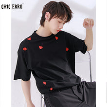 Load image into Gallery viewer, Sicilian men&#39;s love printing short-sleeved T-shirt men&#39;s 2021 new trend ins youth t-shirt top
