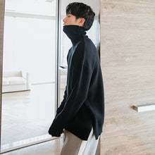 Load image into Gallery viewer, Sicilian men&#39;s winter new youth all-match turtleneck sweater loose Korean version of the trend of men&#39;s long-sleeved shirt 4495177620008 4495177620010 4495177620012
