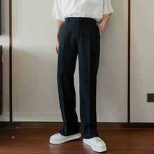 Load image into Gallery viewer, Sicilian men&#39;s summer casual pants men&#39;s Korean style trendy men&#39;s trousers loose straight drape mopping pants
