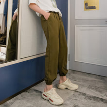 Load image into Gallery viewer, Sicilian Men&#39;s Thin Section Men&#39;s Casual Pants Men&#39;s Korean Style Trend Nine Points Loose Straight Legs
