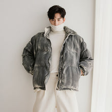 Load image into Gallery viewer, 【Spot quick delivery】Loose bread clothes winter padded clothes men&#39;s casual padded jacket men&#39;s Korean style trend
