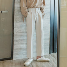 Load image into Gallery viewer, Sicilian men&#39;s autumn suit pants male Korean style trendy trousers casual loose straight nine-point suit pants 4434389041292 4434389041291 4434389041290 4434389041289
