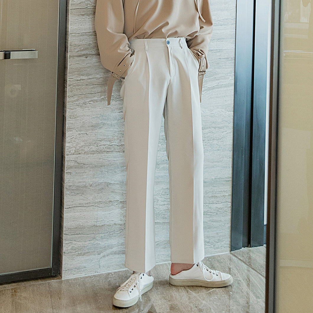 Sicilian men's autumn suit pants male Korean style trendy trousers casual loose straight nine-point suit pants 4434389041292 4434389041291 4434389041290 4434389041289