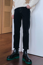 Load image into Gallery viewer, Sicilian men&#39;s spring and autumn models all-match small-footed jeans men&#39;s straight loose loose black new pants boys trend
