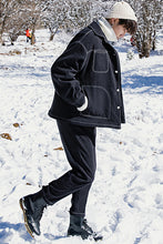 Load image into Gallery viewer, Sicilian men&#39;s thick coat straight casual pants two-piece Korean style trendy men&#39;s loose suit
