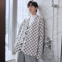 Load image into Gallery viewer, Sicilian men&#39;s loose-fitting two-sided V-neck sweater outer wear autumn casual men&#39;s sweater cardigan jacket trend
