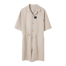 Load image into Gallery viewer, Sicilian men&#39;s summer thin five-point pants male Korean version of the trend loose boys jumpsuit straight shorts
