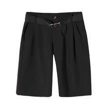 Load image into Gallery viewer, Sicilian men&#39;s summer thin five-point pants male Korean version of the trend loose straight men&#39;s casual black shorts
