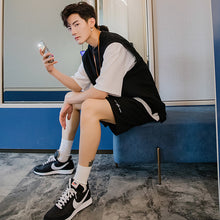 Load image into Gallery viewer, 【Limited Time Special】Summer thin loose waistcoat sleeveless t-shirt men&#39;s outer wear black vest men&#39;s trend
