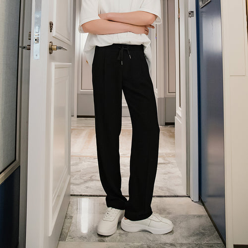 Sicilian men's spring men's casual pants men's Korean version of the trend loose straight trousers drape mopping pants