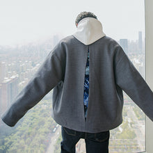 Load image into Gallery viewer, CHIC ERROxCHENGGUANG WANG joint design cracked top Korean style trendy suit jacket

