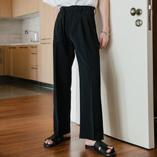 Load image into Gallery viewer, Sicilian men&#39;s Korean casual pants men&#39;s summer thin loose and versatile men&#39;s drape straight trousers trousers
