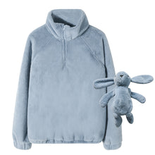 Load image into Gallery viewer, Sicilian men&#39;s winter new rabbit cashmere lapel coat Korean version of the trend of loose rabbit dolls thick coat men

