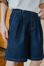 Load image into Gallery viewer, Sicilian men&#39;s summer thin five-point pants men&#39;s Korean version of the trend loose straight men&#39;s casual denim shorts

