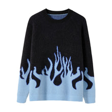 Load image into Gallery viewer, Sicilian Men&#39;s Men&#39;s Round Neck Sweater Design Sense Color-blocking Tops Teen Trend Handsome Pullover Knitwear
