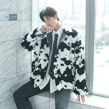 Load image into Gallery viewer, Sicilian men&#39;s new style men&#39;s jacket handsome trendy loose polar fleece warm double-sided jacket men
