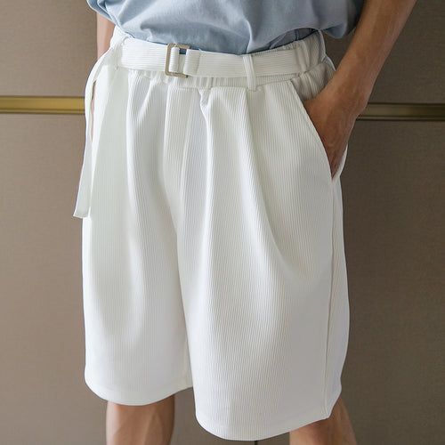 Sicilian men's wear 2021 new vertical striped casual shorts men's summer wear loose and thin style handsome pants