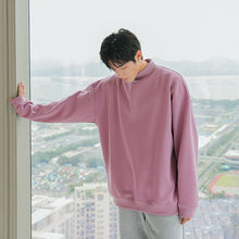 Load image into Gallery viewer, Sicilian men&#39;s new style loose long-sleeved back cute reflective bear trend all-match white high-neck sweater
