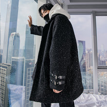 Load image into Gallery viewer, Sicilian men&#39;s winter new lapel coat trend handsome loose thickening youth casual woolen coat
