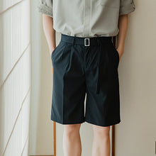 Load image into Gallery viewer, Sicilian men&#39;s summer thin suit five-point pants male Korean version of the trend loose men&#39;s casual suit shorts

