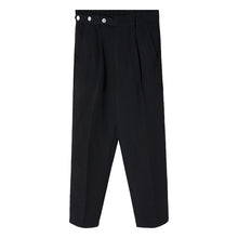 Load image into Gallery viewer, Sicilian men&#39;s spring new straight pants loose wild black casual trousers men&#39;s Korean version of the trend of nine-point pants
