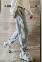 Load image into Gallery viewer, Sicilian Men&#39;s Gray Sweatpants Loose Casual Bunch Pants Design Sense Stitching Sports Style Youth Pants Men

