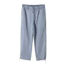 Load image into Gallery viewer, Sicilian men&#39;s summer thin casual pants men&#39;s Korean version of the trend loose nine-point beam pants men&#39;s jeans
